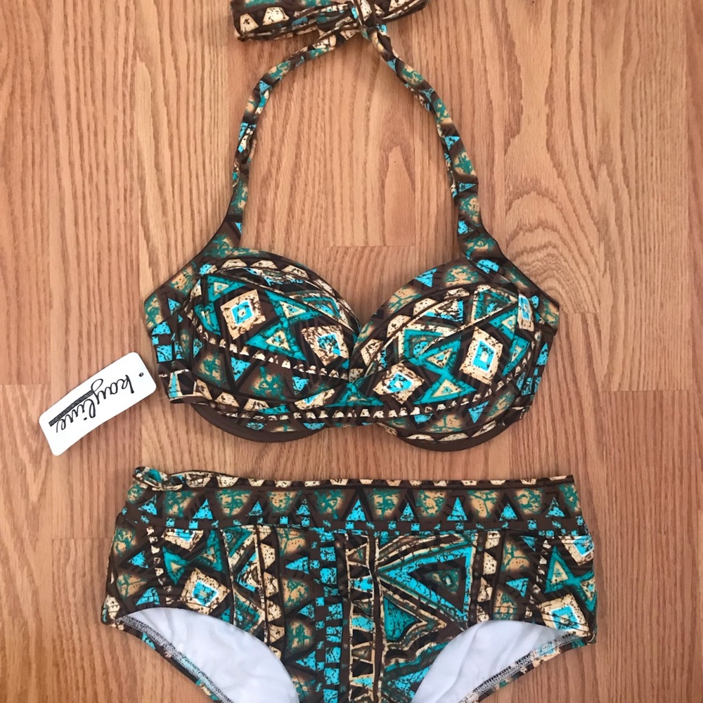 Brand New Halter Bikini by Kayline Collection